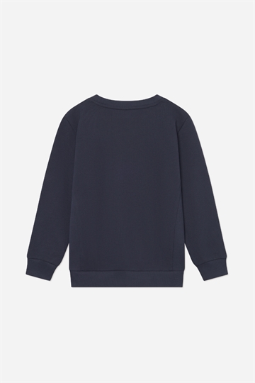 Les Deux Dexter Sweatshirt - Mörk marinblå